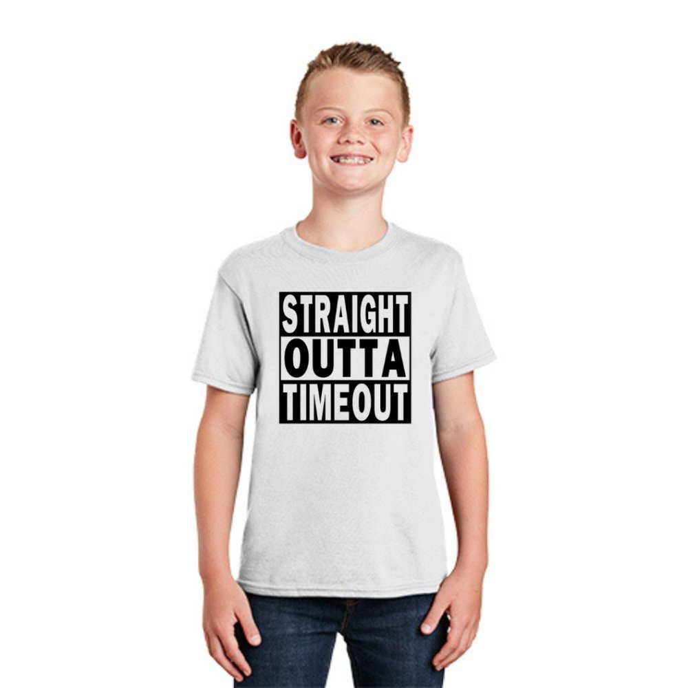 Straight Outta Timeout Youth Tee